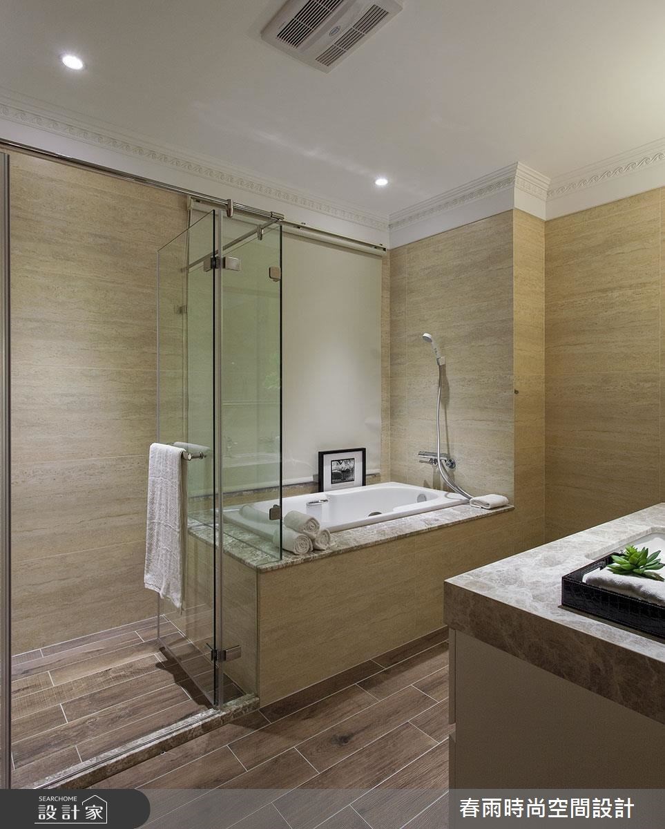 50坪新成屋(5年以下)＿新古典浴室案例圖片＿春雨設計＿春雨_26 國王一號院之36