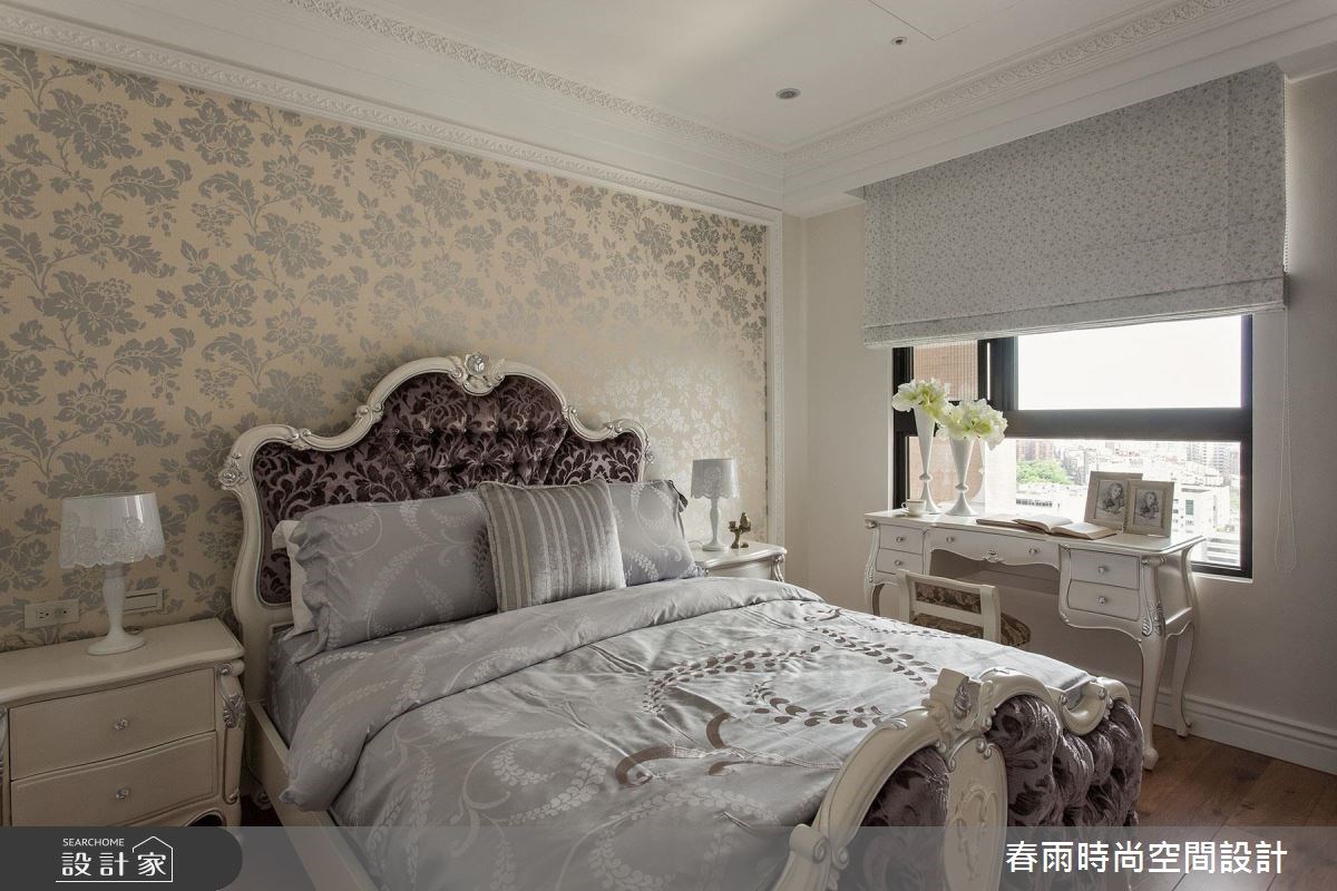 50坪新成屋(5年以下)＿新古典臥室案例圖片＿春雨設計＿春雨_26 國王一號院之37