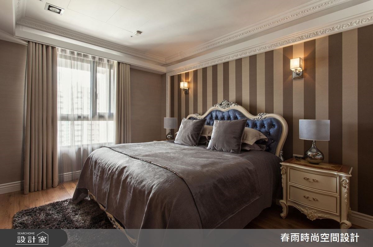 50坪新成屋(5年以下)＿新古典臥室案例圖片＿春雨設計＿春雨_26 國王一號院之41