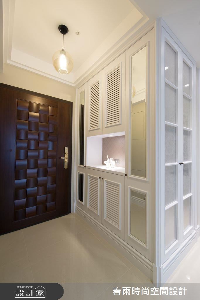32坪新成屋(5年以下)＿混搭風玄關案例圖片＿春雨設計＿春雨_27 高雄雲品苑之1