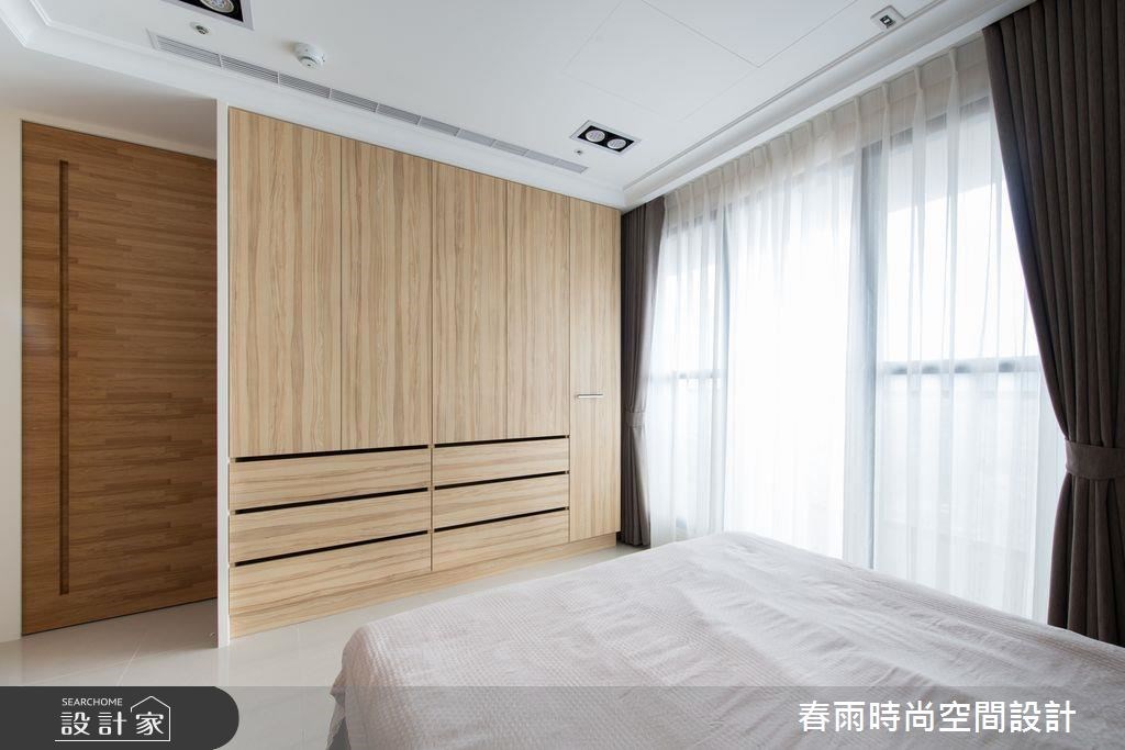 32坪新成屋(5年以下)＿混搭風臥室案例圖片＿春雨設計＿春雨_27 高雄雲品苑之22