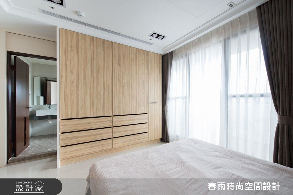 32坪新成屋(5年以下)＿混搭風臥室案例圖片＿春雨設計＿春雨_27 高雄雲品苑之23