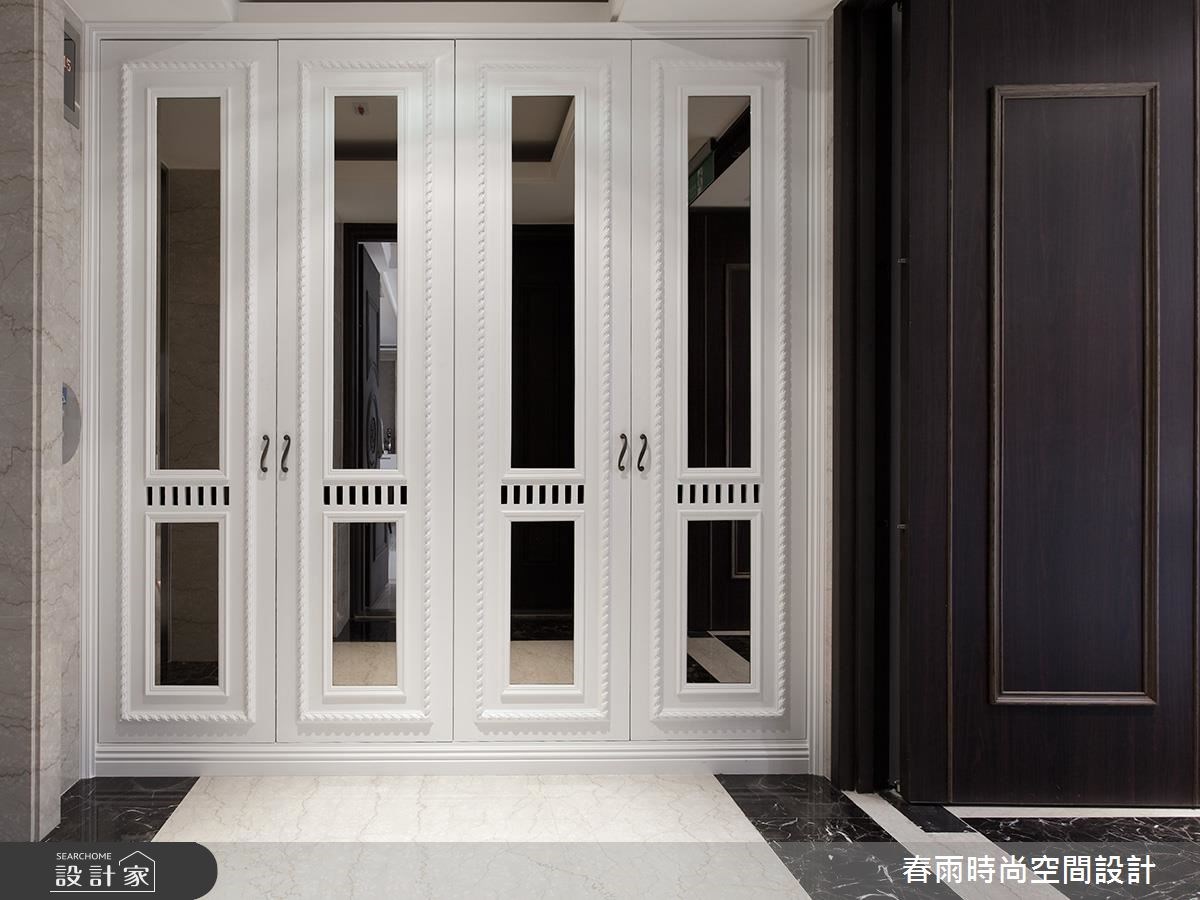 50坪新成屋(5年以下)＿新古典玄關案例圖片＿春雨設計＿春雨_28 中興馥之2