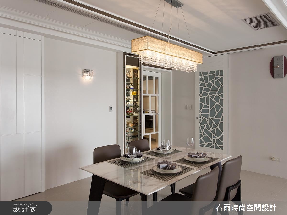 50坪新成屋(5年以下)＿新古典餐廳案例圖片＿春雨設計＿春雨_28 中興馥之15