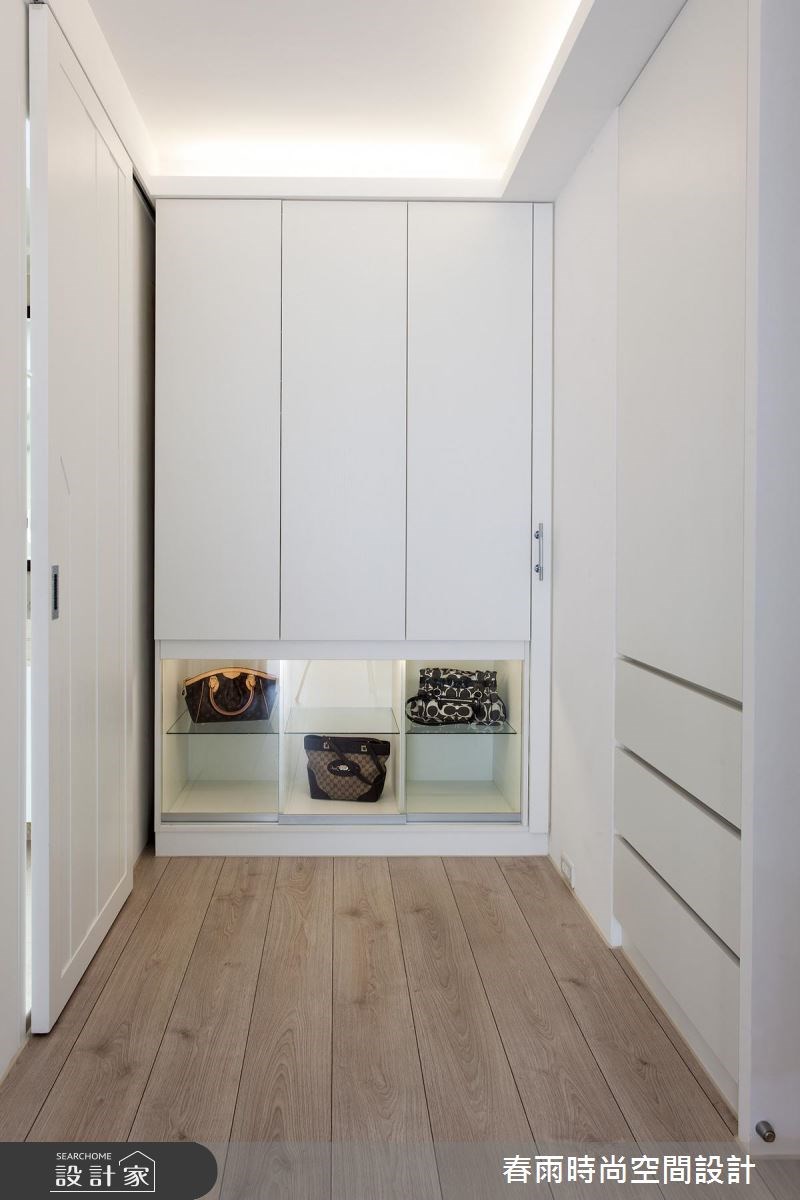 50坪新成屋(5年以下)＿新古典更衣間案例圖片＿春雨設計＿春雨_28 中興馥之36