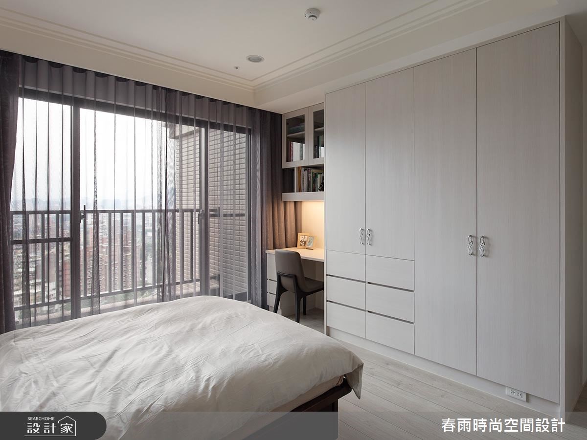 50坪新成屋(5年以下)＿新古典臥室案例圖片＿春雨設計＿春雨_28 中興馥之41