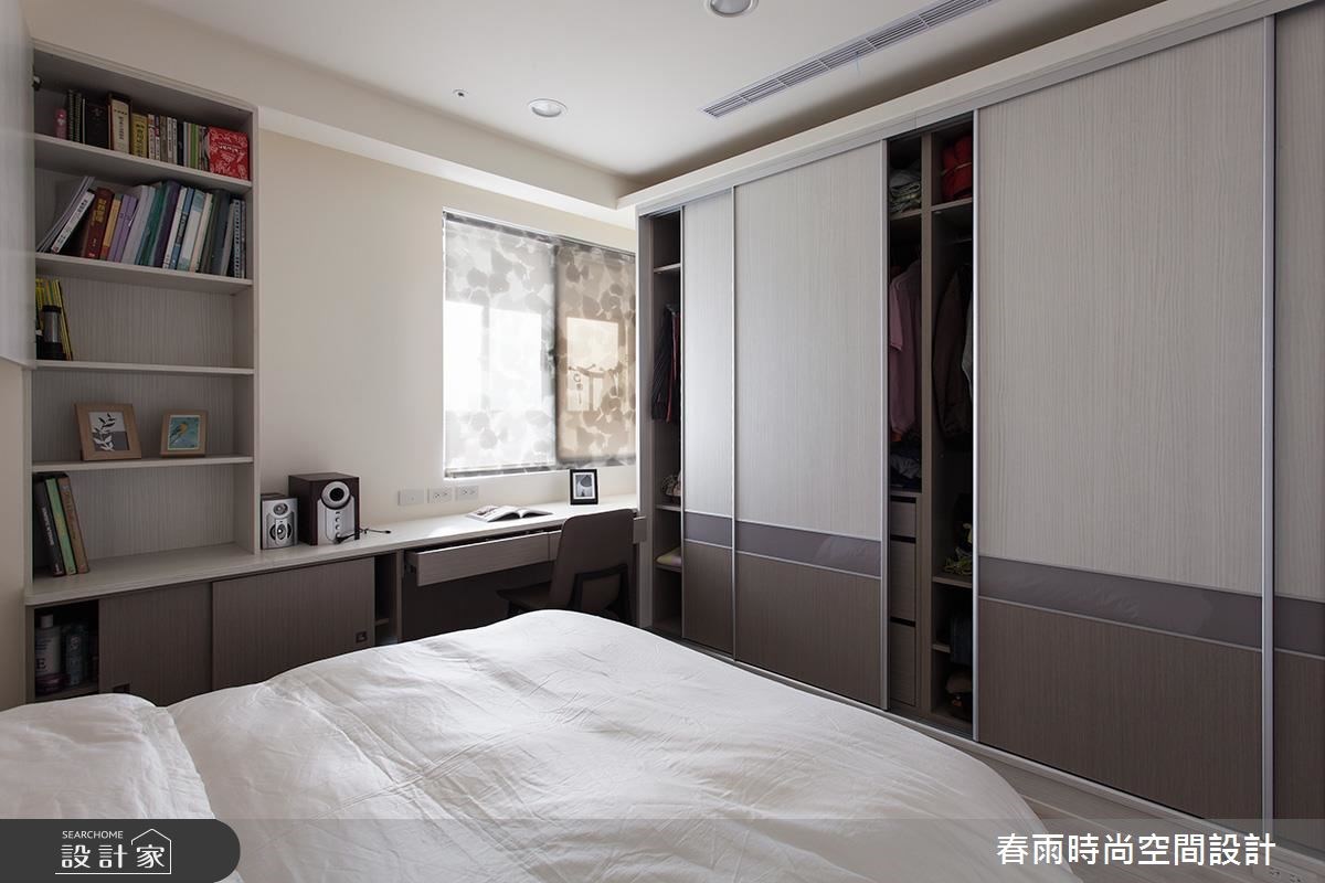 50坪新成屋(5年以下)＿新古典臥室案例圖片＿春雨設計＿春雨_28 中興馥之45