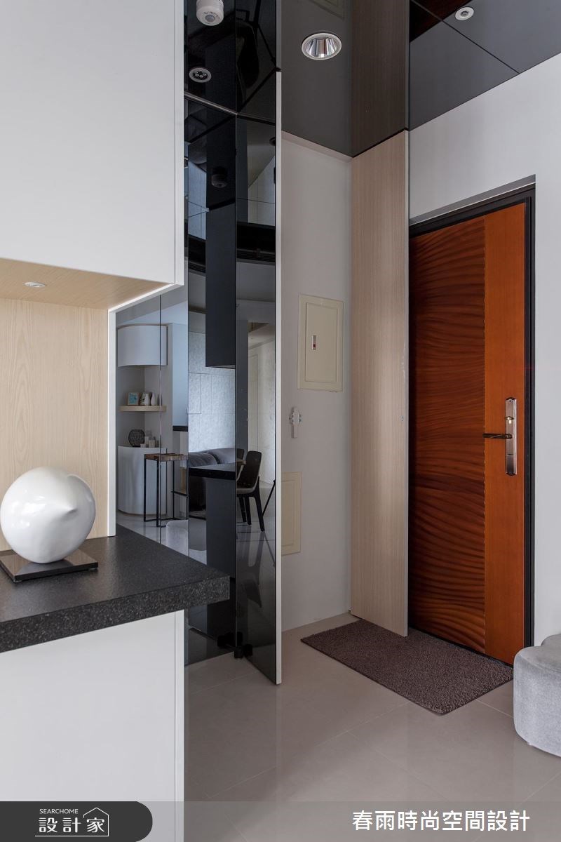 30坪新成屋(5年以下)＿現代風玄關案例圖片＿春雨設計＿春雨_29 東方晶典之1