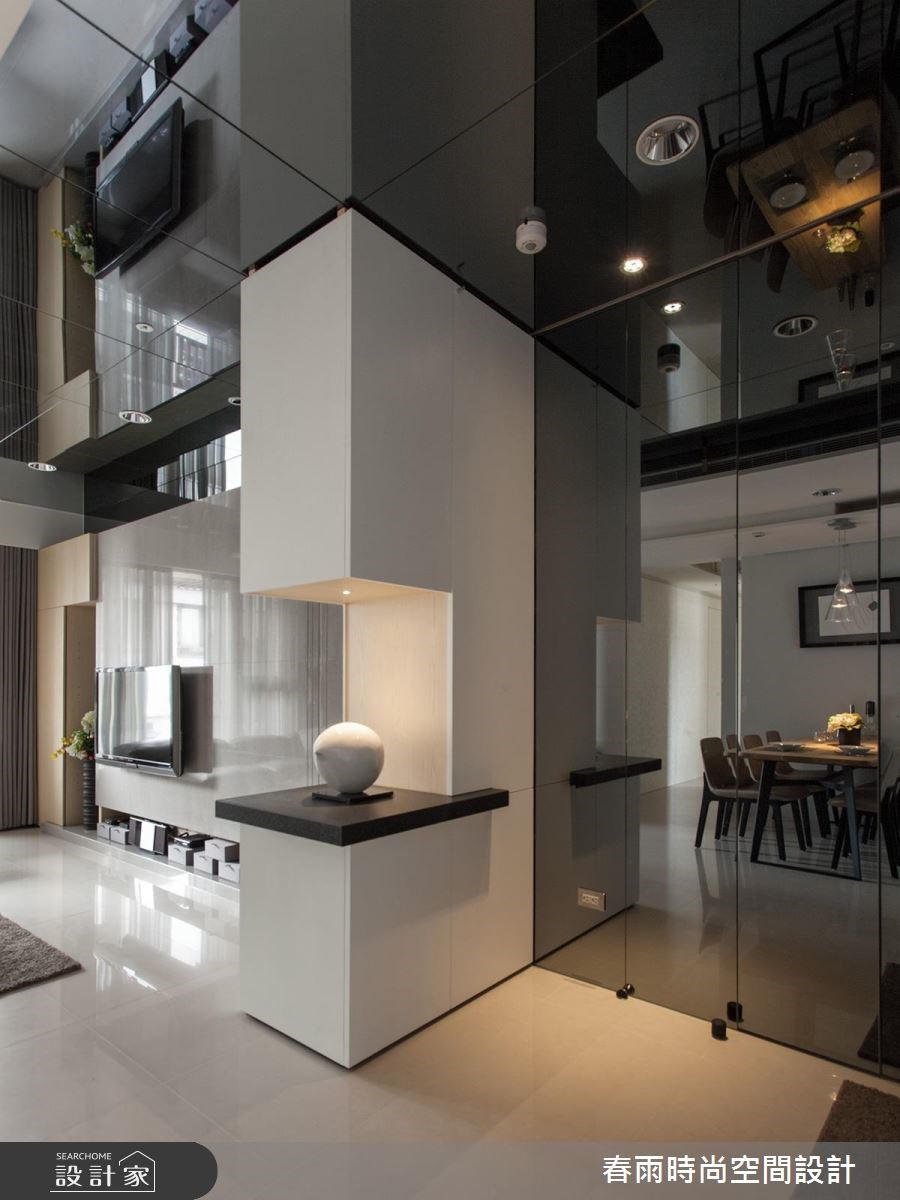 30坪新成屋(5年以下)＿現代風玄關案例圖片＿春雨設計＿春雨_29 東方晶典之4