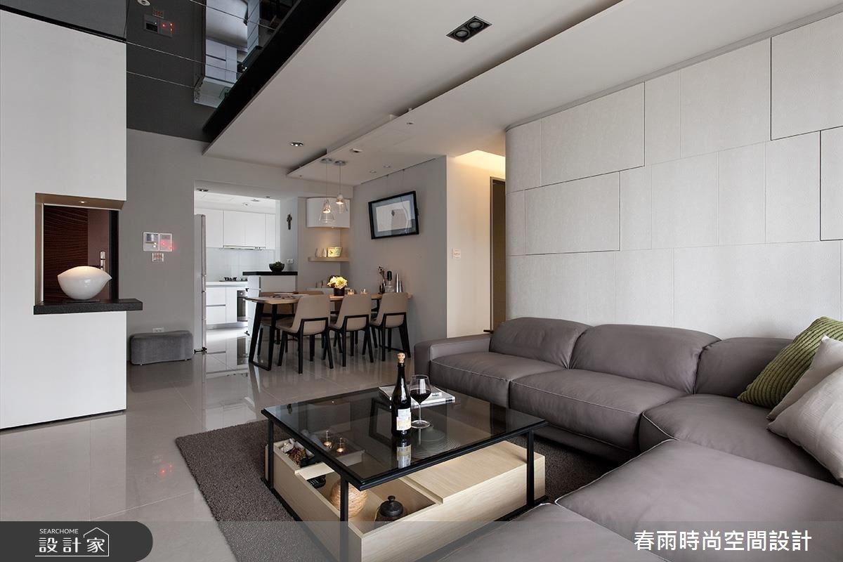 30坪新成屋(5年以下)＿現代風客廳案例圖片＿春雨設計＿春雨_29 東方晶典之7