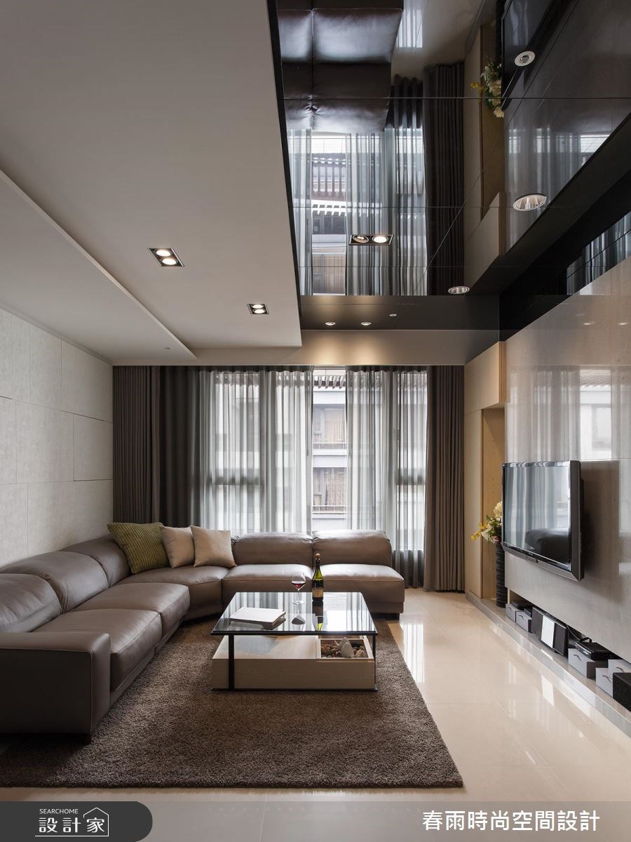 30坪新成屋(5年以下)＿現代風客廳案例圖片＿春雨設計＿春雨_29 東方晶典之8