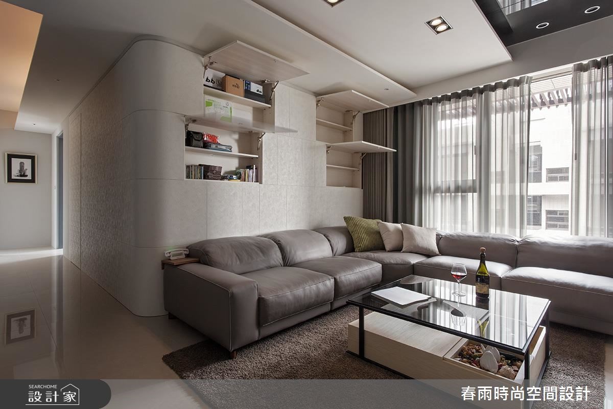 30坪新成屋(5年以下)＿現代風客廳案例圖片＿春雨設計＿春雨_29 東方晶典之11