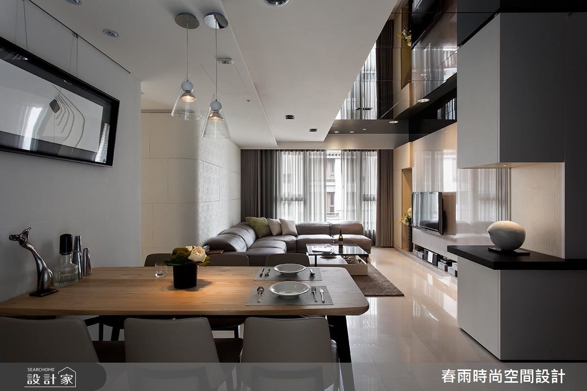 30坪新成屋(5年以下)＿現代風餐廳案例圖片＿春雨設計＿春雨_29 東方晶典之16