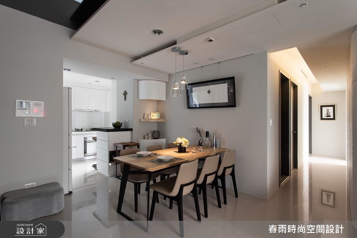 30坪新成屋(5年以下)＿現代風餐廳案例圖片＿春雨設計＿春雨_29 東方晶典之17