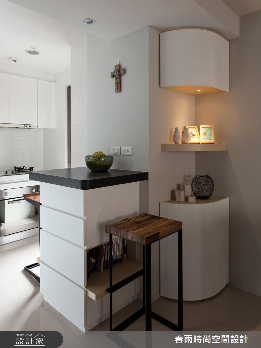 30坪新成屋(5年以下)＿現代風吧檯案例圖片＿春雨設計＿春雨_29 東方晶典之18