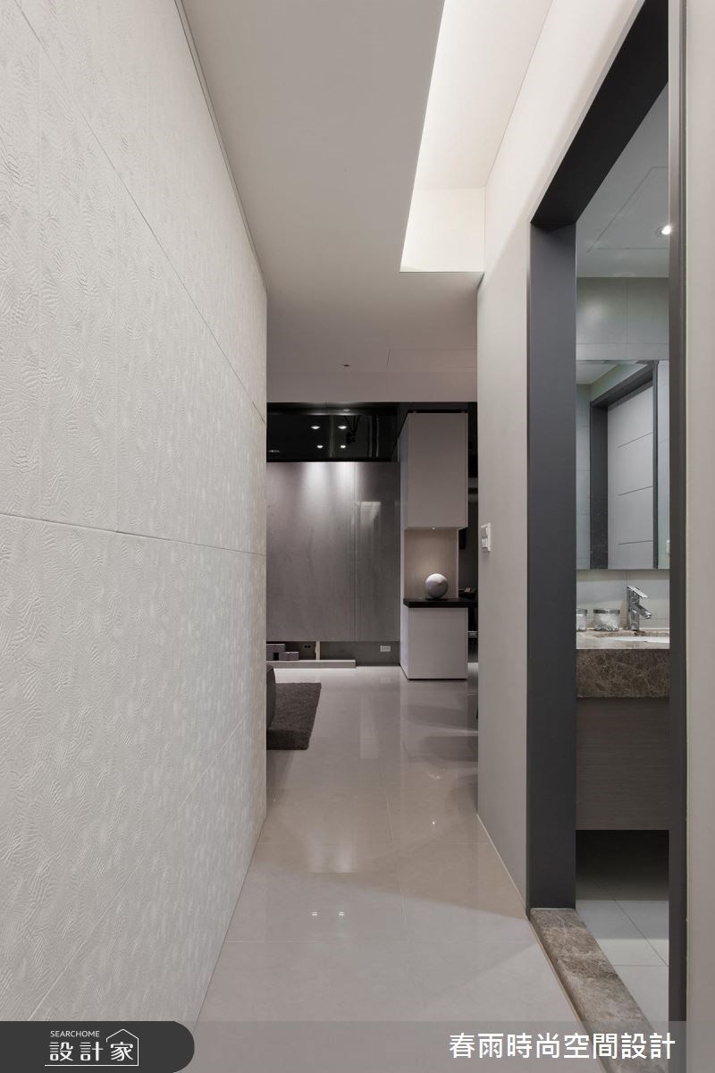30坪新成屋(5年以下)＿現代風走廊案例圖片＿春雨設計＿春雨_29 東方晶典之23
