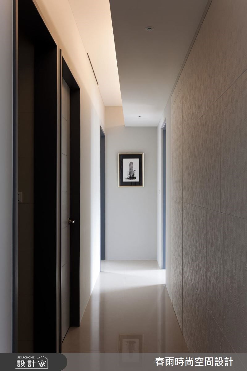 30坪新成屋(5年以下)＿現代風走廊案例圖片＿春雨設計＿春雨_29 東方晶典之32