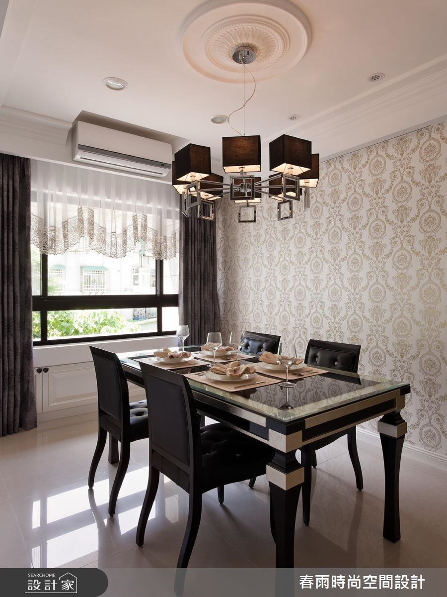 30坪中古屋(5~15年)＿新古典餐廳案例圖片＿春雨設計＿春雨_30 六隱之14