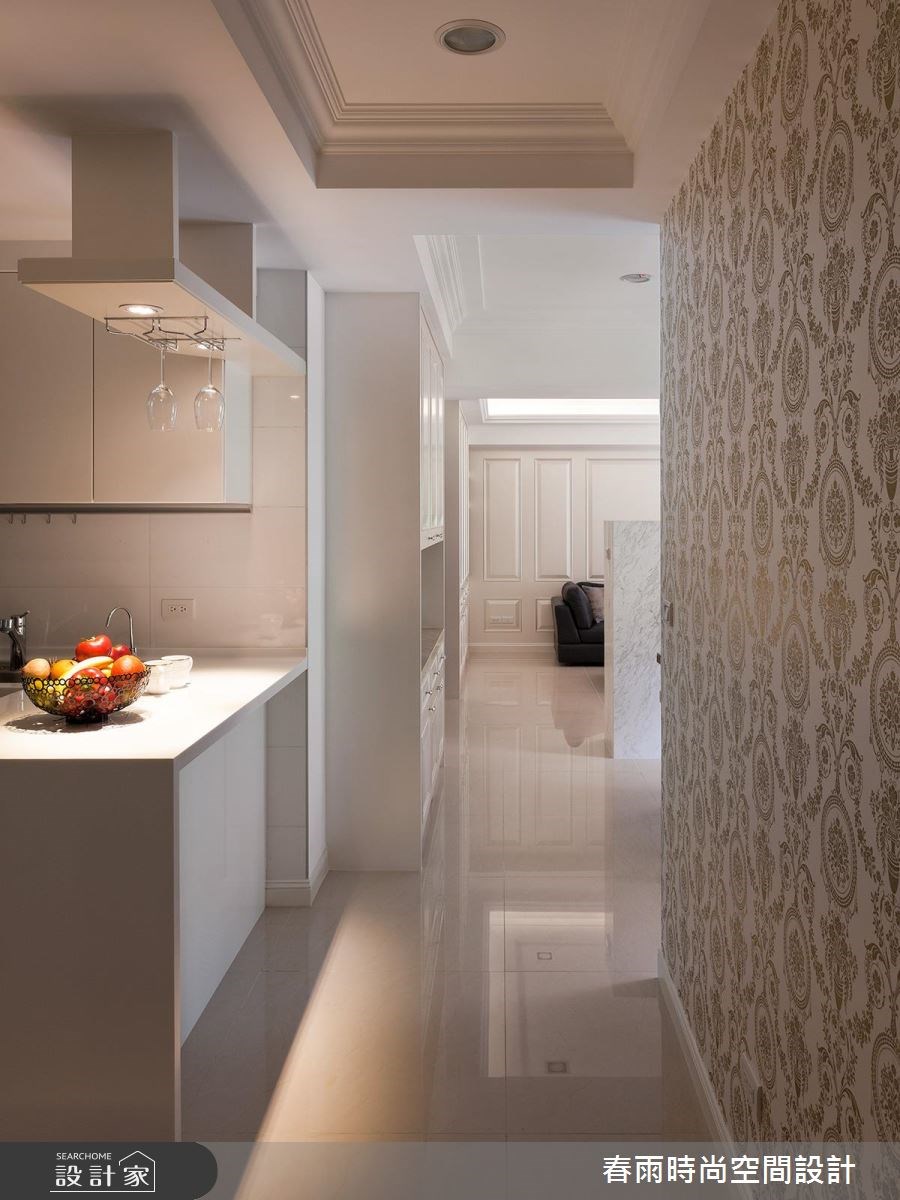 30坪中古屋(5~15年)＿新古典走廊案例圖片＿春雨設計＿春雨_30 六隱之17
