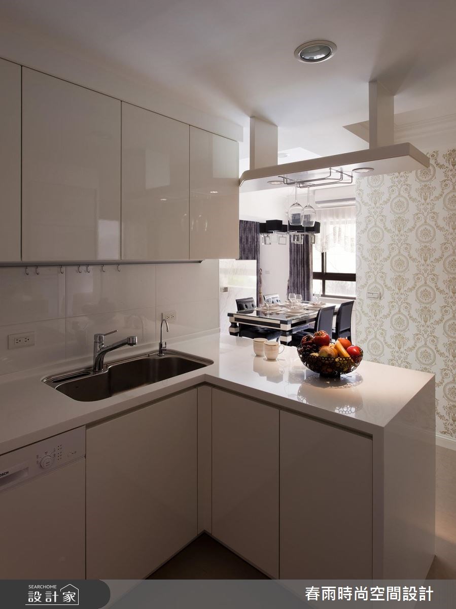 30坪中古屋(5~15年)＿新古典廚房案例圖片＿春雨設計＿春雨_30 六隱之20