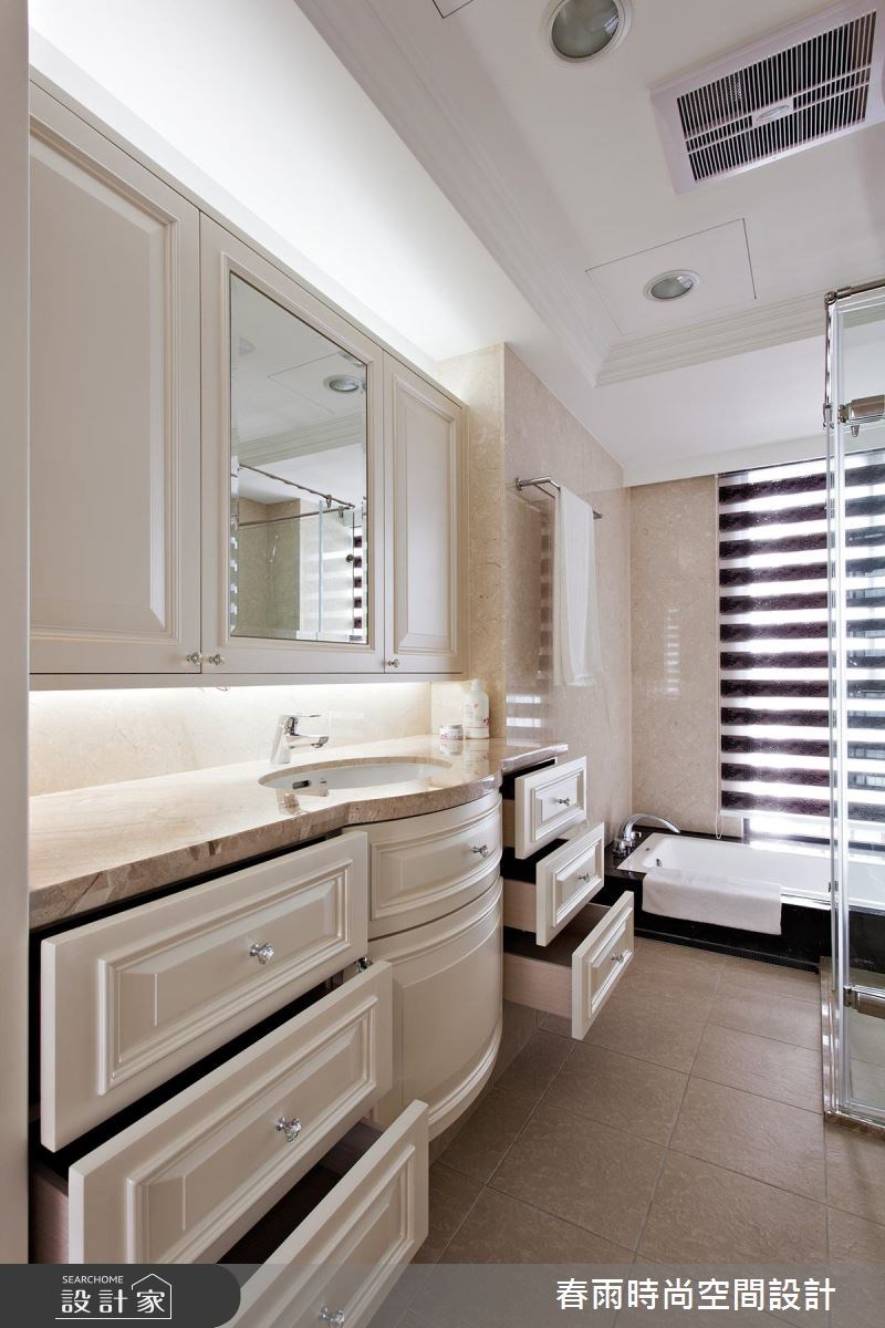 30坪中古屋(5~15年)＿新古典更衣間案例圖片＿春雨設計＿春雨_30 六隱之32