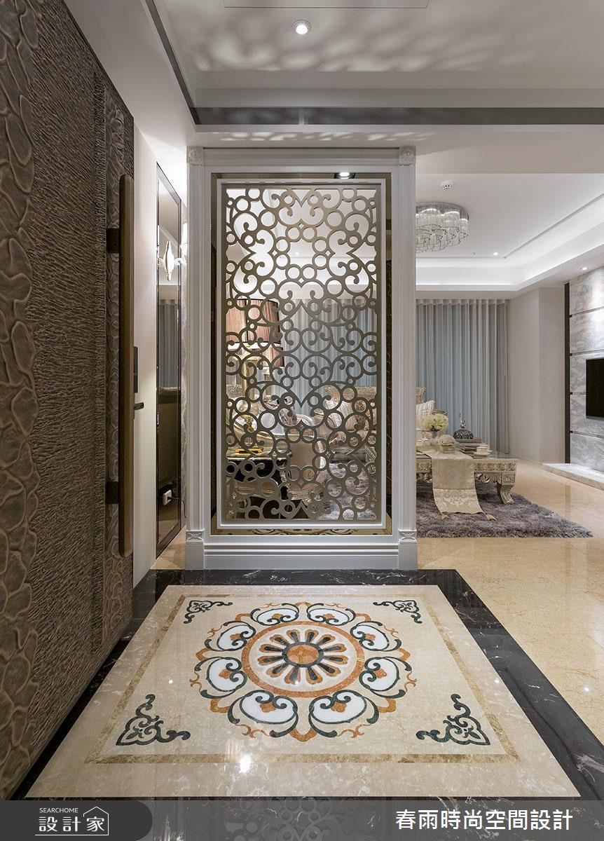 60坪新成屋(5年以下)＿新古典玄關案例圖片＿春雨設計＿春雨_31 國家一號院之1
