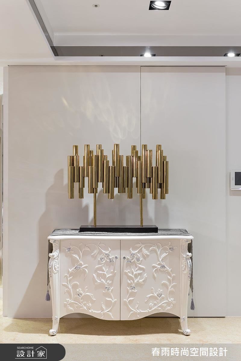 60坪新成屋(5年以下)＿新古典玄關案例圖片＿春雨設計＿春雨_31 國家一號院之3