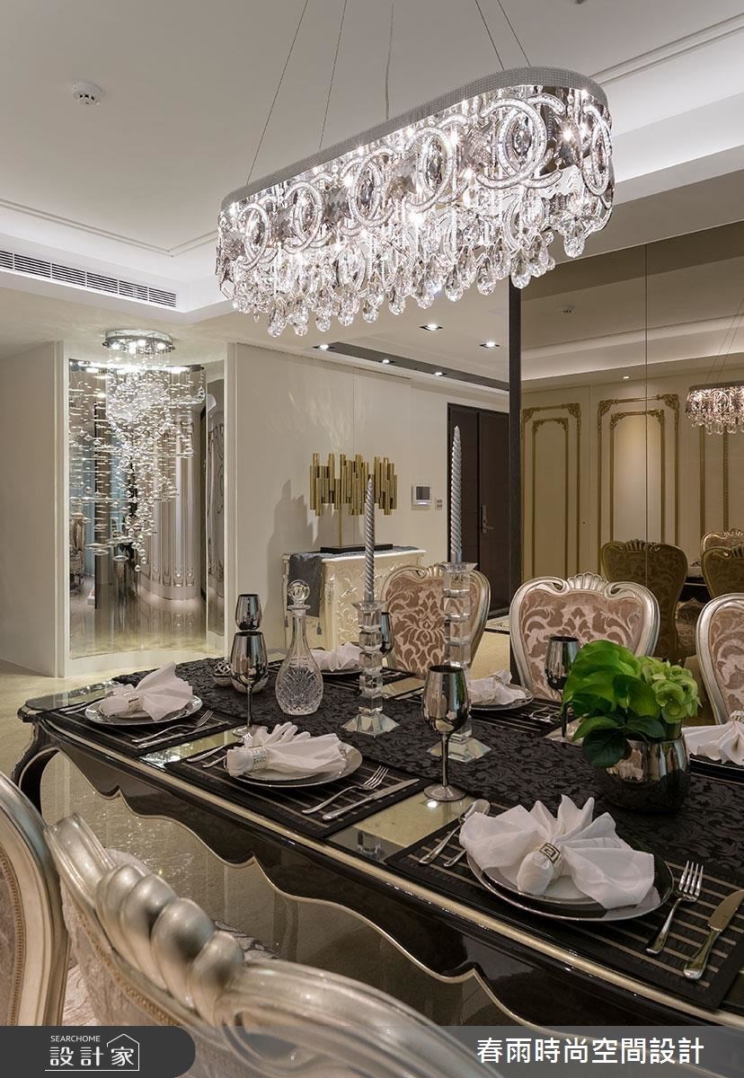 60坪新成屋(5年以下)＿新古典餐廳案例圖片＿春雨設計＿春雨_31 國家一號院之10