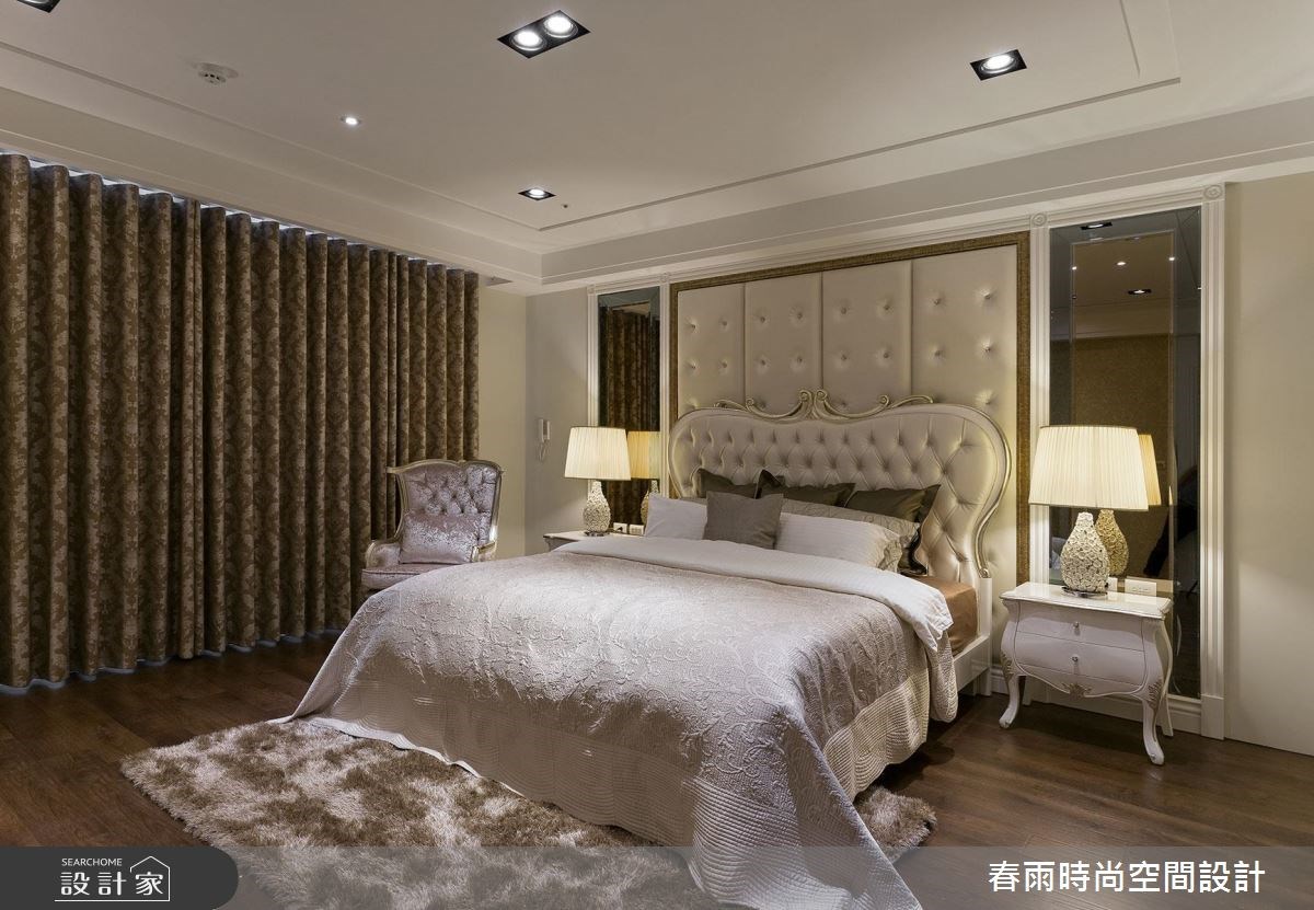 60坪新成屋(5年以下)＿新古典臥室案例圖片＿春雨設計＿春雨_31 國家一號院之25