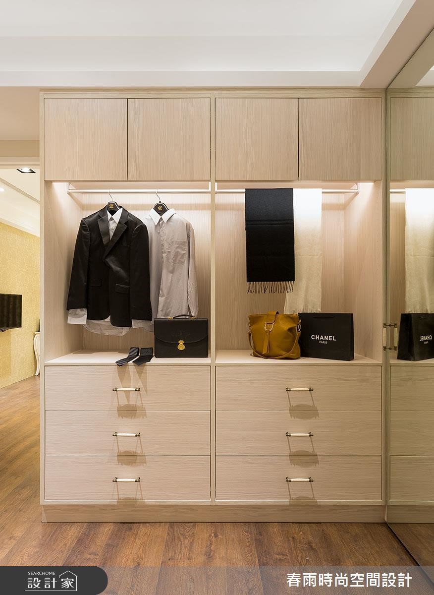 60坪新成屋(5年以下)＿新古典更衣間案例圖片＿春雨設計＿春雨_31 國家一號院之29