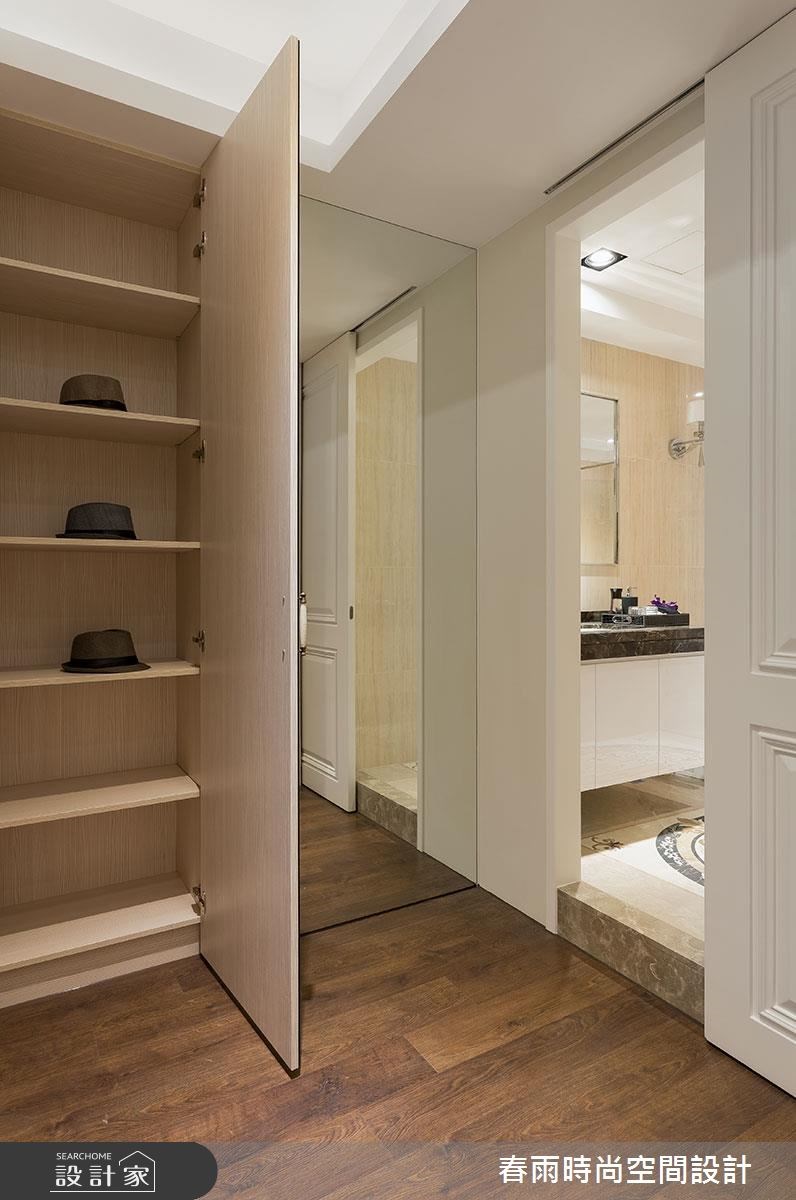 60坪新成屋(5年以下)＿新古典更衣間案例圖片＿春雨設計＿春雨_31 國家一號院之32