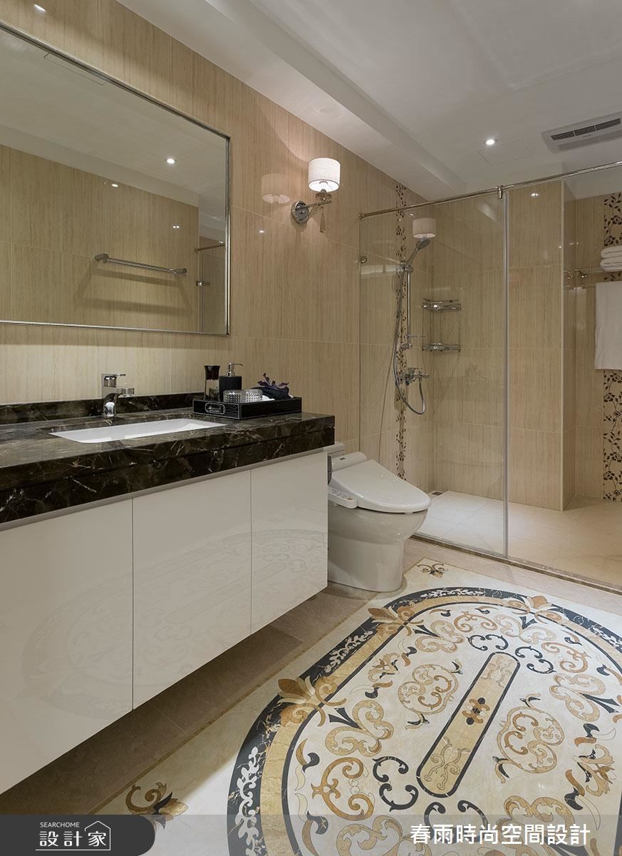 60坪新成屋(5年以下)＿新古典浴室案例圖片＿春雨設計＿春雨_31 國家一號院之33