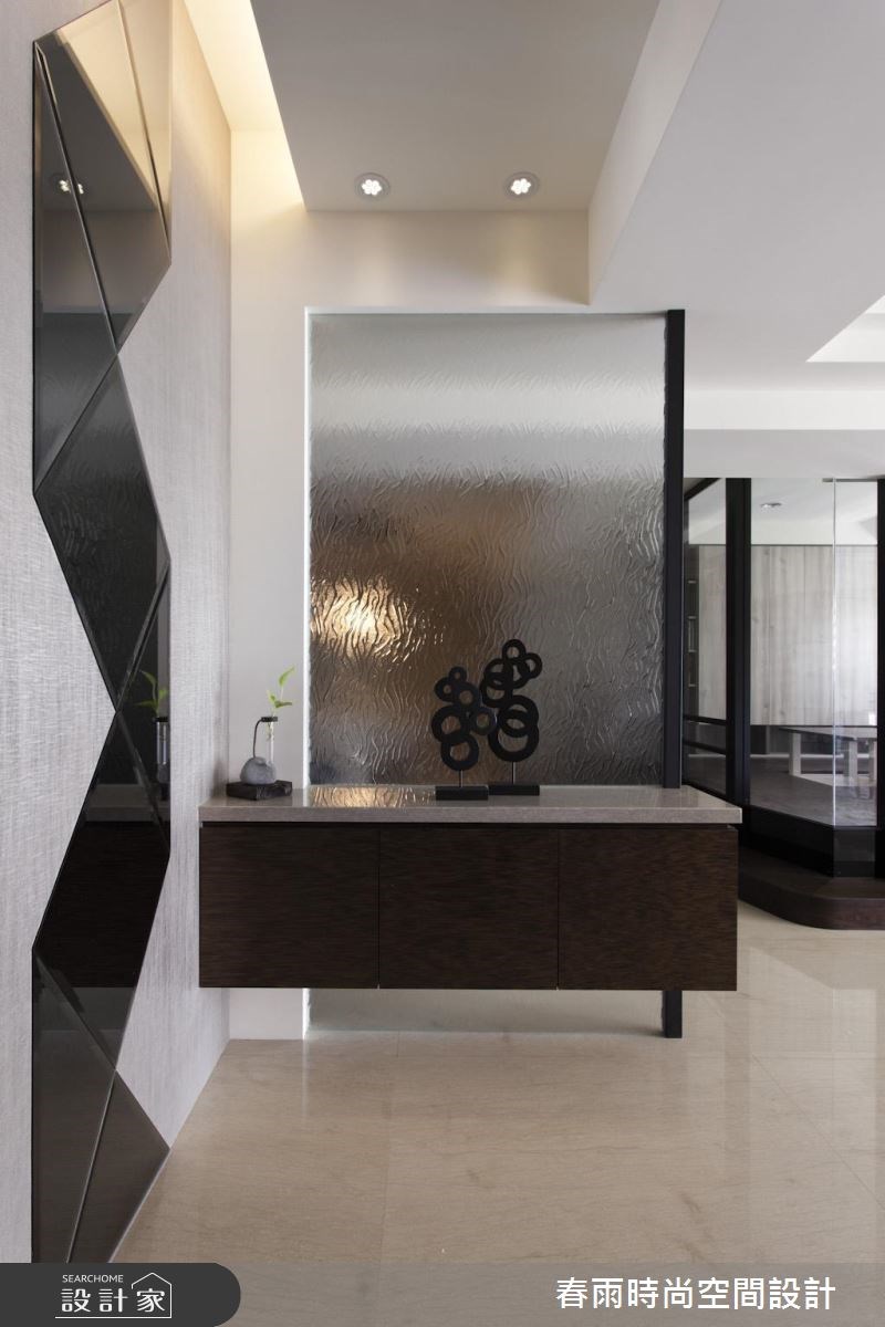 60坪新成屋(5年以下)＿現代風玄關案例圖片＿春雨設計＿春雨_32 中壢海華大帝王之1