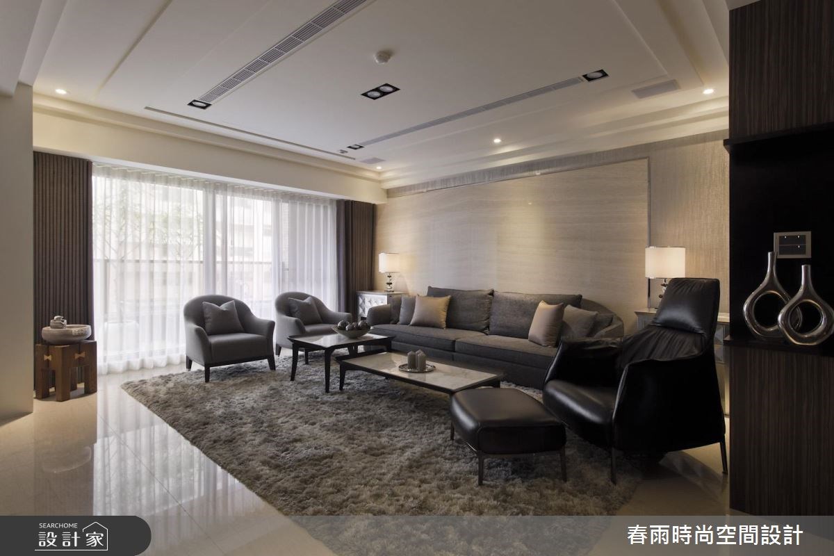 60坪新成屋(5年以下)＿現代風客廳案例圖片＿春雨設計＿春雨_32 中壢海華大帝王之3