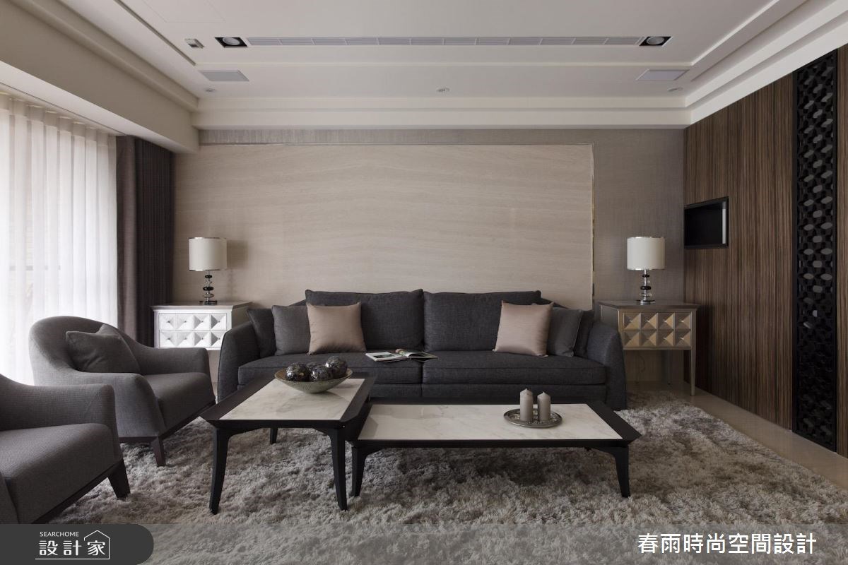 60坪新成屋(5年以下)＿現代風客廳案例圖片＿春雨設計＿春雨_32 中壢海華大帝王之5
