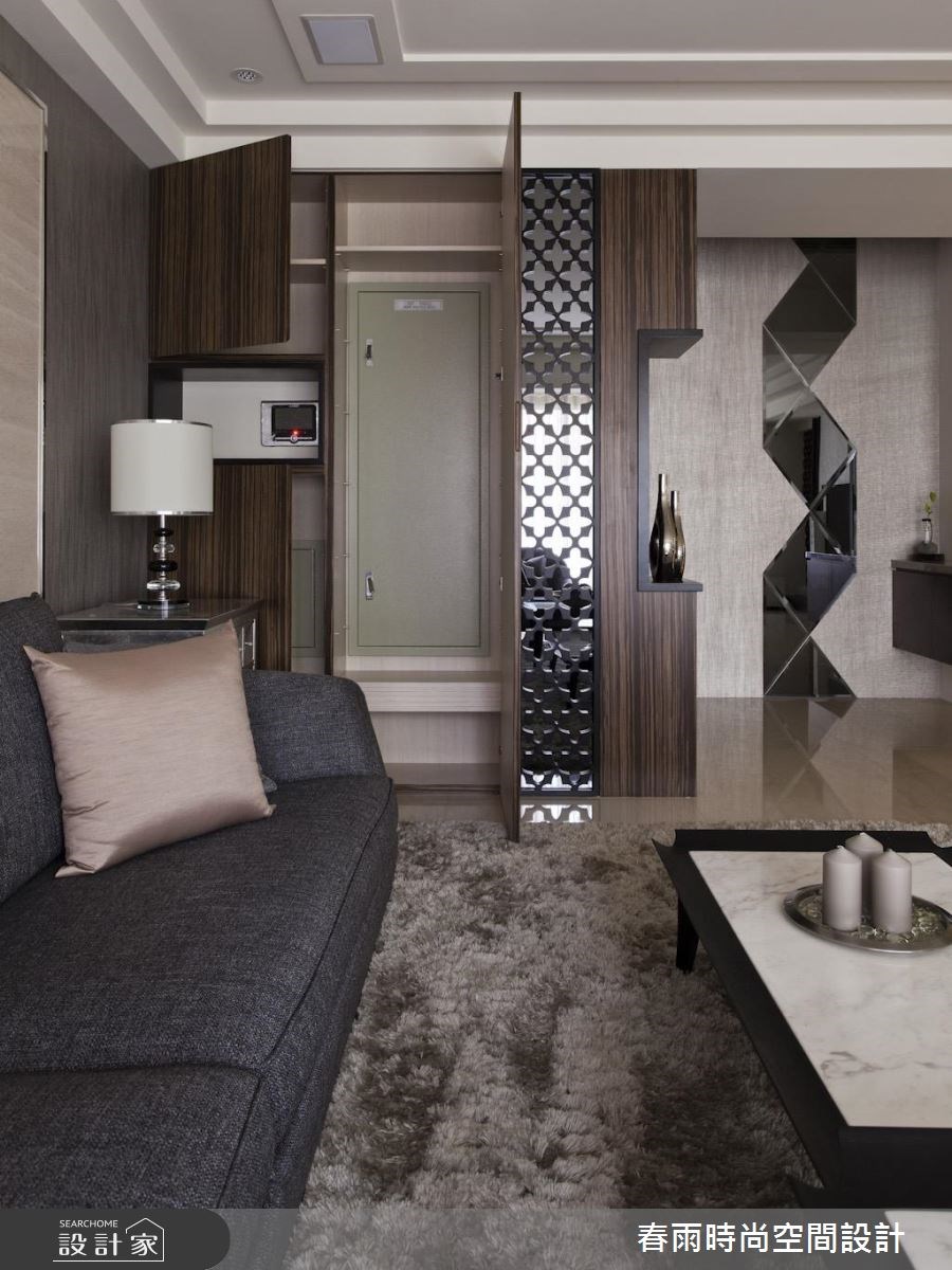 60坪新成屋(5年以下)＿現代風客廳案例圖片＿春雨設計＿春雨_32 中壢海華大帝王之8