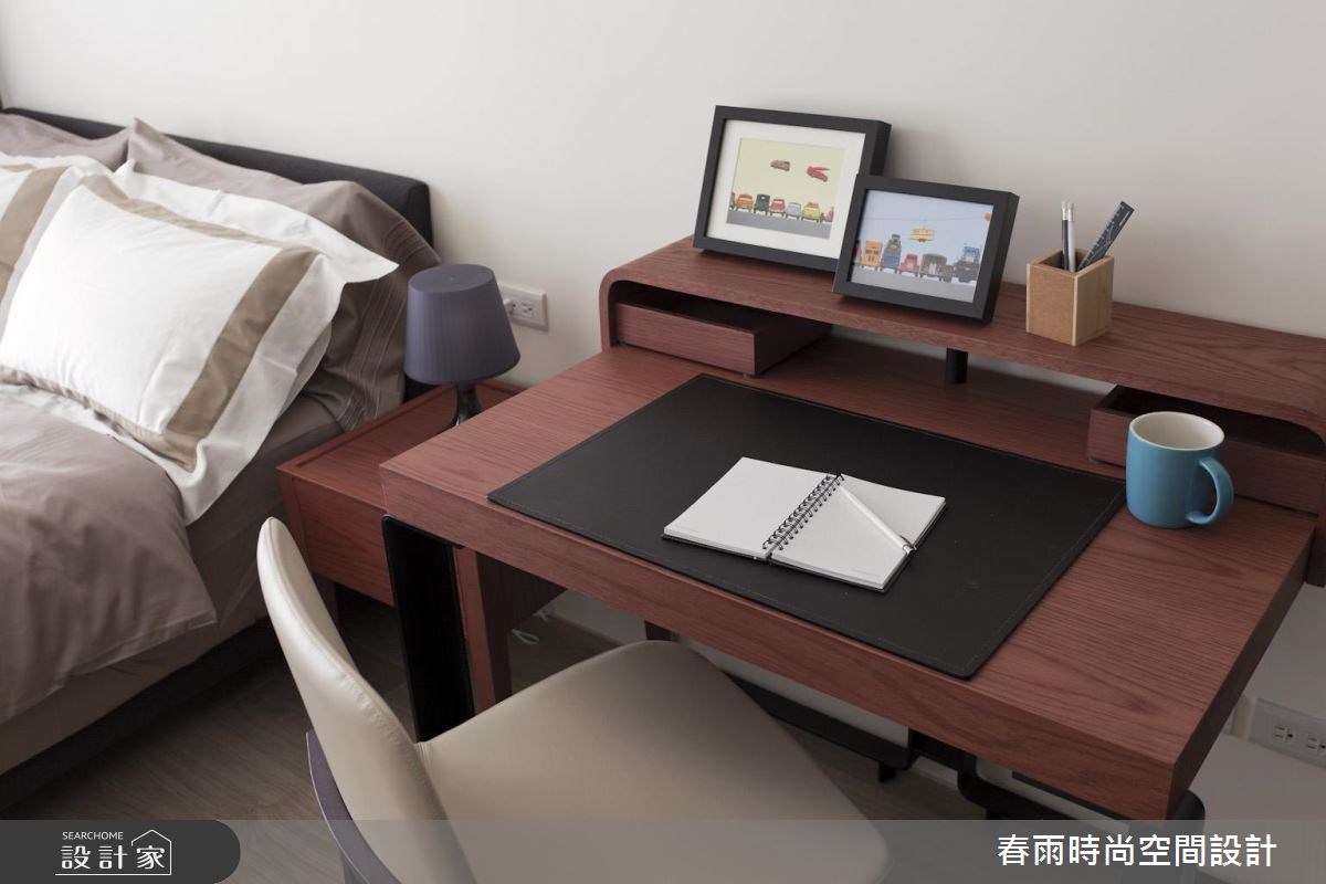 60坪新成屋(5年以下)＿現代風臥室案例圖片＿春雨設計＿春雨_32 中壢海華大帝王之51