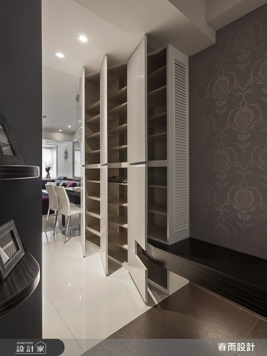 18坪老屋(16~30年)＿現代風玄關案例圖片＿春雨設計＿春雨_33 莎莎家堡之2