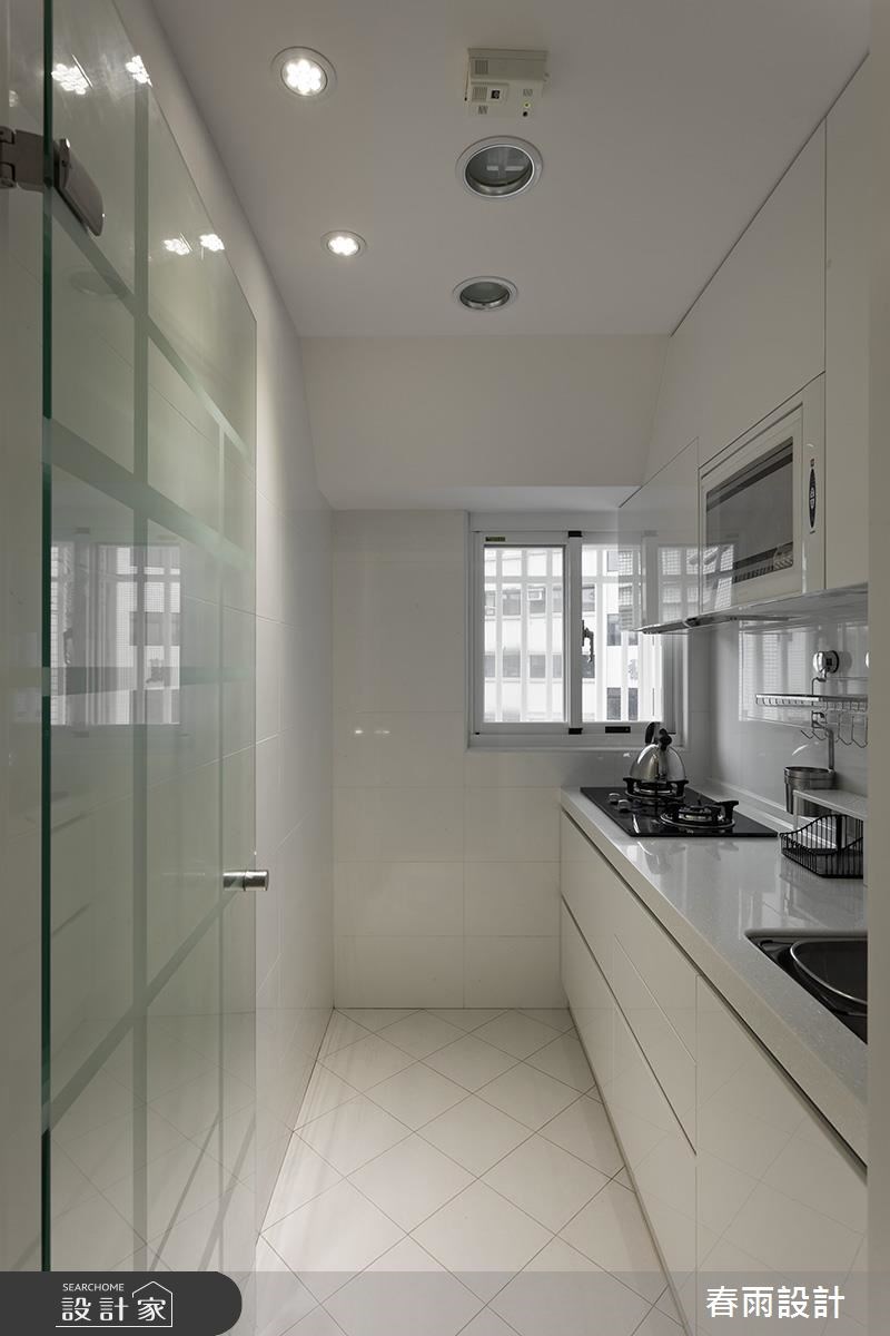 18坪老屋(16~30年)＿現代風廚房案例圖片＿春雨設計＿春雨_33 莎莎家堡之25