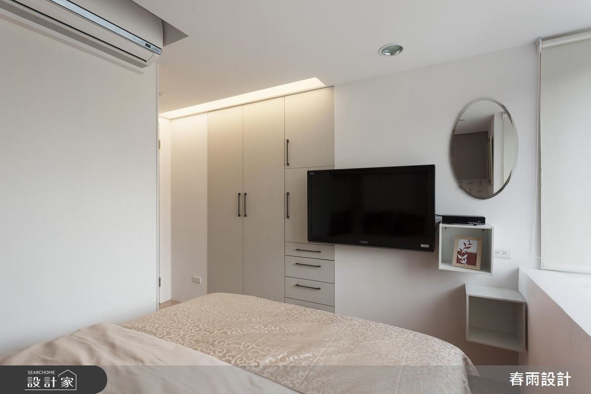 18坪老屋(16~30年)＿現代風臥室案例圖片＿春雨設計＿春雨_33 莎莎家堡之30