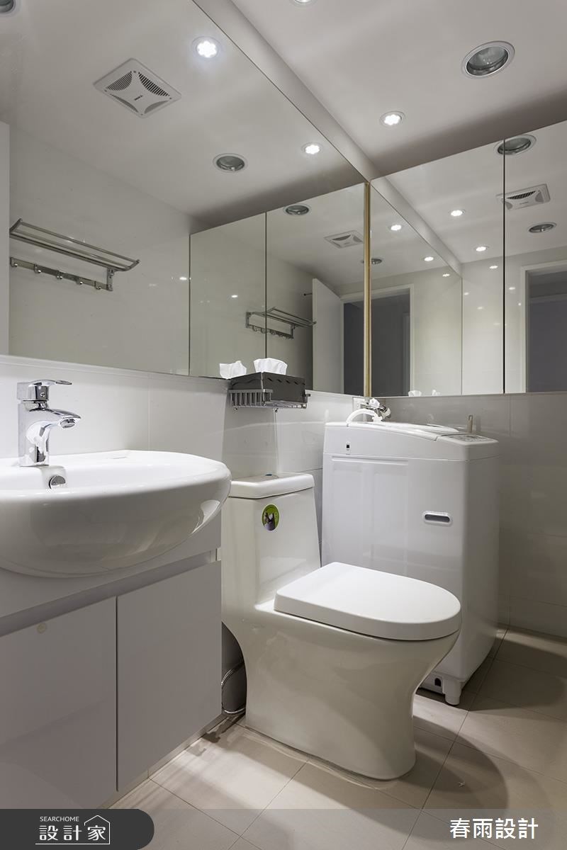 18坪老屋(16~30年)＿現代風浴室案例圖片＿春雨設計＿春雨_33 莎莎家堡之32