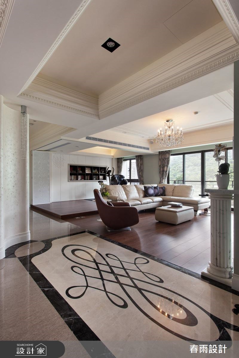 42坪新成屋(5年以下)＿新古典玄關案例圖片＿春雨設計＿春雨_35 攬翠之2