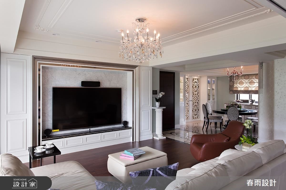 42坪新成屋(5年以下)＿新古典客廳案例圖片＿春雨設計＿春雨_35 攬翠之6