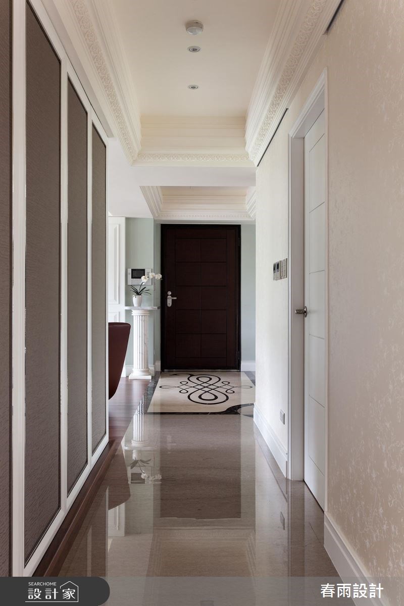 42坪新成屋(5年以下)＿新古典走廊案例圖片＿春雨設計＿春雨_35 攬翠之10