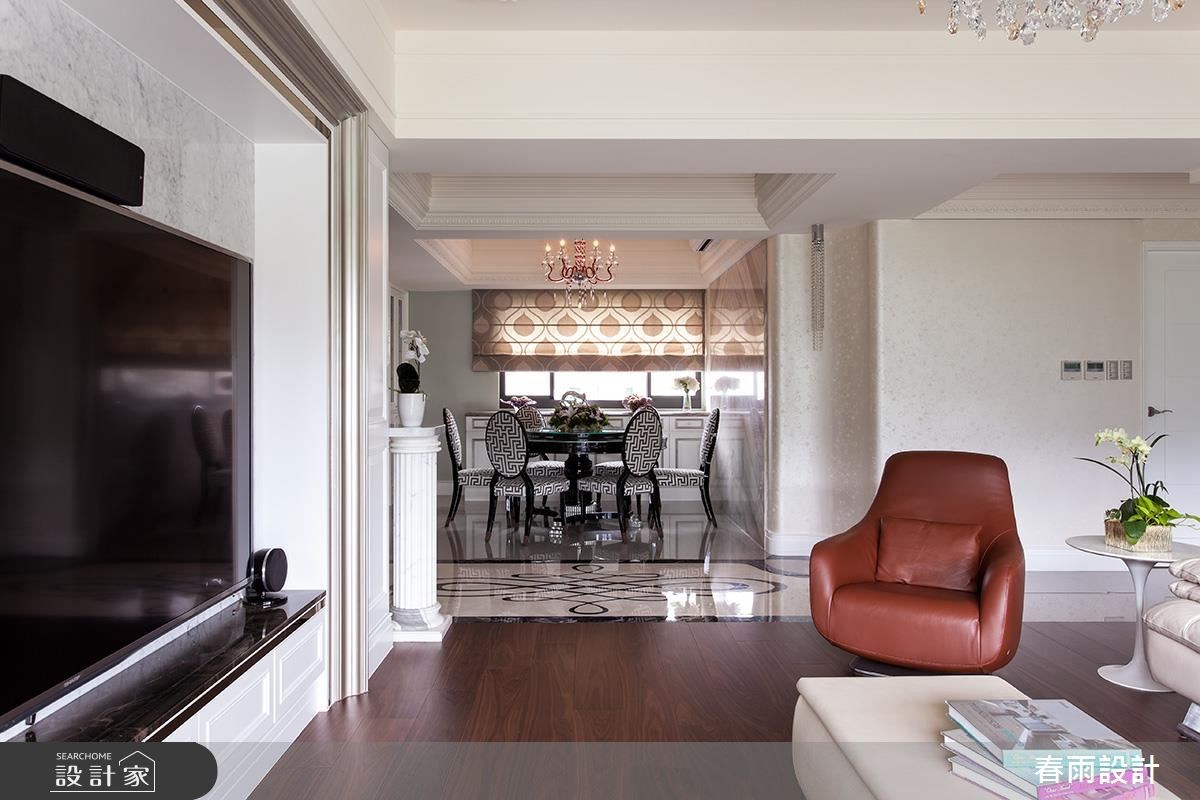 42坪新成屋(5年以下)＿新古典客廳案例圖片＿春雨設計＿春雨_35 攬翠之12