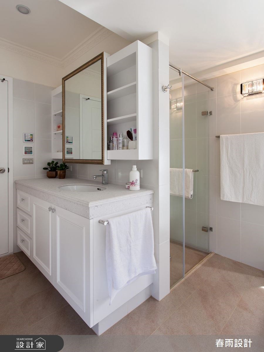 42坪新成屋(5年以下)＿新古典浴室案例圖片＿春雨設計＿春雨_35 攬翠之31