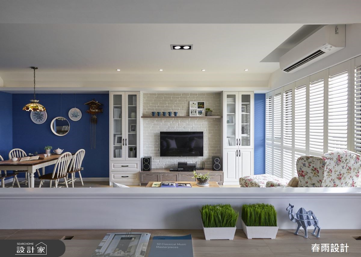 37坪新成屋(5年以下)＿鄉村風書房案例圖片＿春雨設計＿春雨_37 台南仁發大都會之14