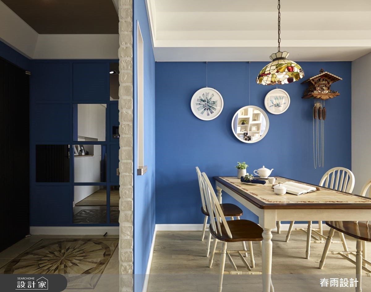 37坪新成屋(5年以下)＿鄉村風餐廳案例圖片＿春雨設計＿春雨_37 台南仁發大都會之17