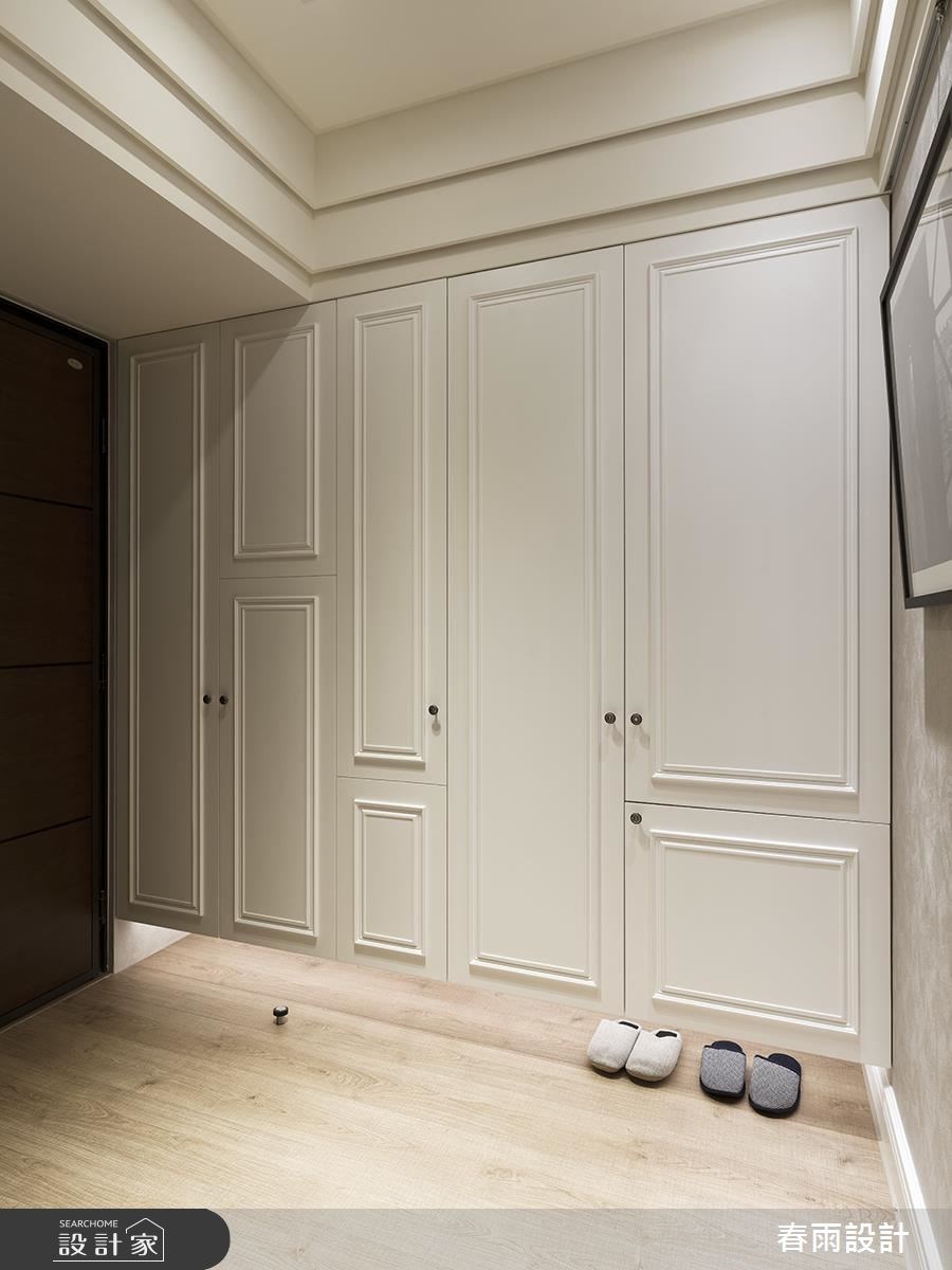 32坪新成屋(5年以下)＿美式風玄關案例圖片＿春雨設計＿春雨_38 新莊新東京之2