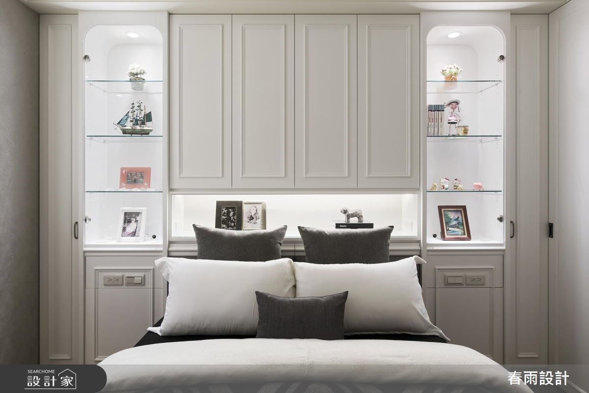 32坪新成屋(5年以下)＿美式風臥室案例圖片＿春雨設計＿春雨_38 新莊新東京之28